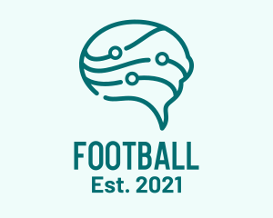 Psychologist - Brain Chat Neurology logo design