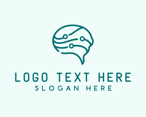 Neurology - Brain Chat Neurology logo design