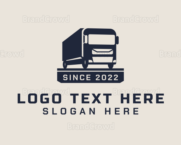 Truck Delivery Express Logo