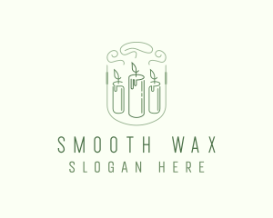 Wax - Scented Candle Wax logo design