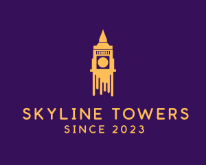 Big Ben Tower Travel logo design