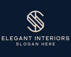 Interior - Interior Letter S logo design