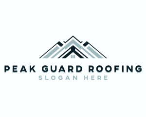 Roofing Construction Roof logo design