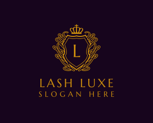 Royal Luxury Shield Ornate logo design