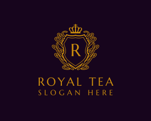 Royal Luxury Shield Ornate logo design