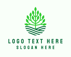 Tree Field Gardening  Logo