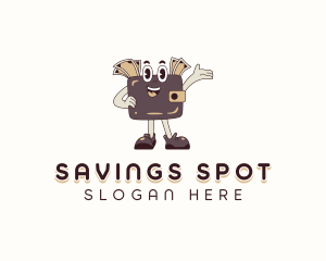 Money Wallet Savings logo design