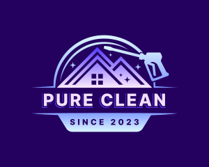 Power Washer Sanitation logo design