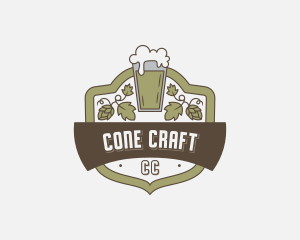 Beer Pub Pint logo design