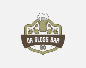 Beer Pub Pint logo design