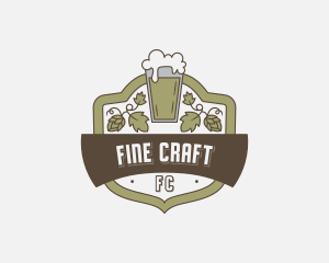 Beer Pub Pint logo design