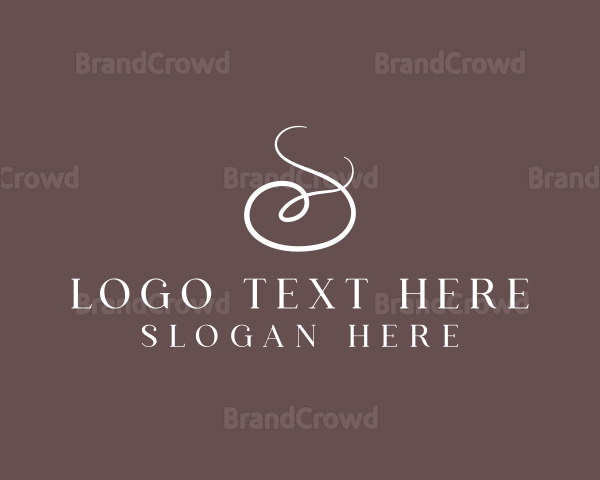 White Elegant Hotel Logo