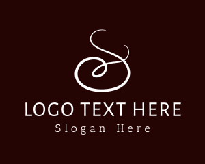White Elegant Hotel Logo