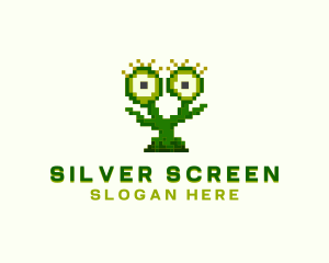 Digital Pixel Monster Logo