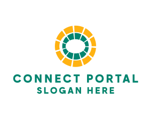 Portal - Eye Solar Sun logo design