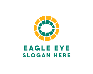 Eye Solar Sun logo design