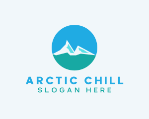 Mountain Hiking Travel logo design