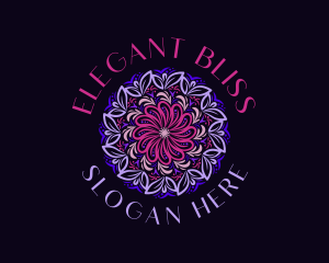 Pattern - Organic Floral Mandala logo design