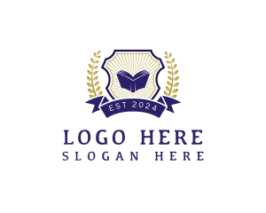 Emblem - Academy Education Learning logo design
