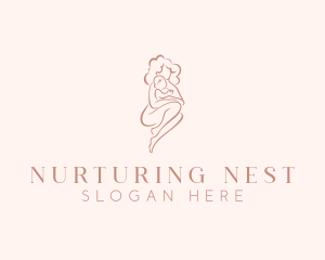 Mother Parenting Baby logo design