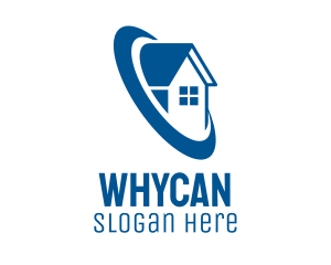 Blue Roofing Village  Logo