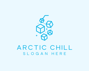 Ice - Ice Drink logo design