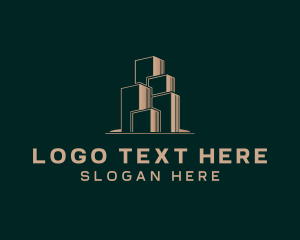 Leasing Agent - Building Tower Residence logo design