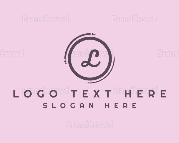 Beauty Salon Lettermark Logo