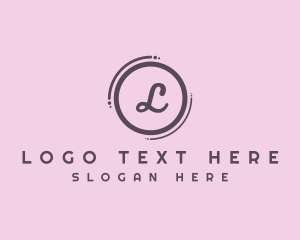 Beauty Salon Lettermark logo design