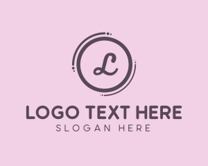 Beauty Salon Lettermark Logo