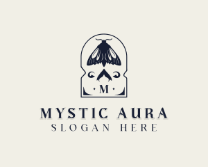 Mystic Insect Moth logo design