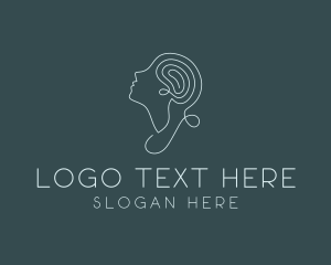 Mental - Mental Psychology  Therapy logo design