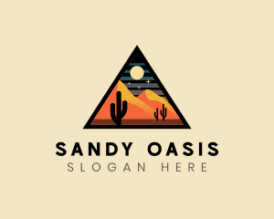 Desert Outdoor Dune logo design