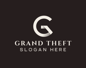 Simple Generic Origami Letter G logo design