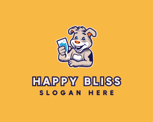 Happy Drinking Calf logo design