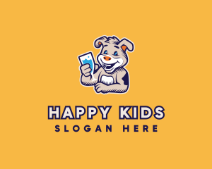 Happy Drinking Calf logo design