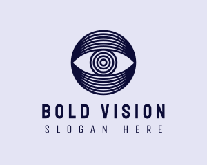 Security Surveillance Eye  logo design