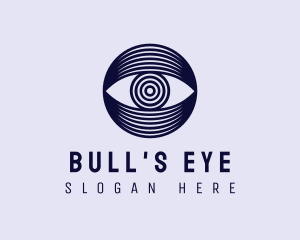 Security Surveillance Eye  logo design