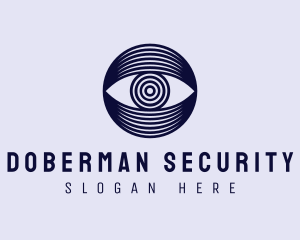 Security Surveillance Eye  logo design