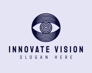 Security Surveillance Eye  logo design