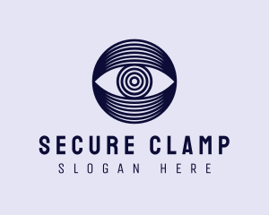 Security Surveillance Eye  logo design