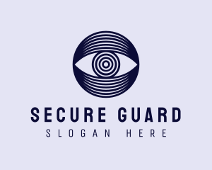 Security Surveillance Eye  logo design