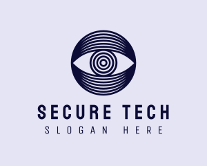 Security - Security Surveillance Eye logo design