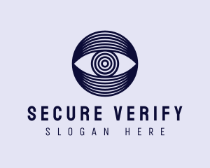 Security Surveillance Eye  logo design