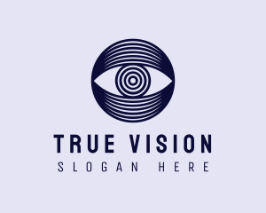 Security Surveillance Eye  logo design