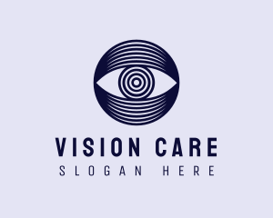 Security Surveillance Eye  logo design