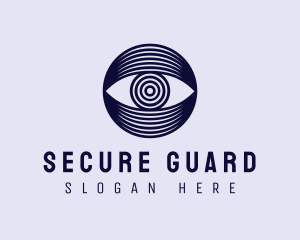 Security - Security Surveillance Eye logo design