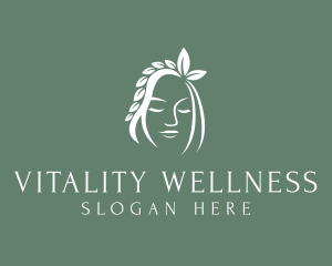 Natural Facial Wellness  logo design