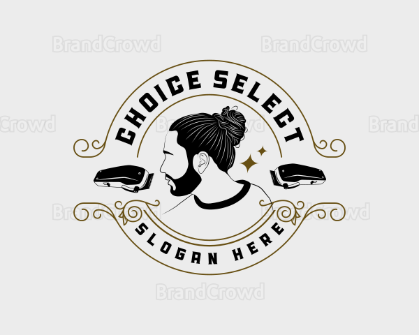 Haircut Barbershop Razor Logo