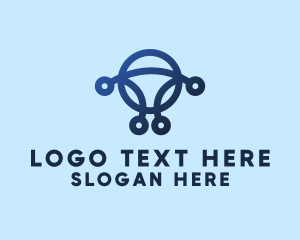 Abstract Steering Wheel  Logo